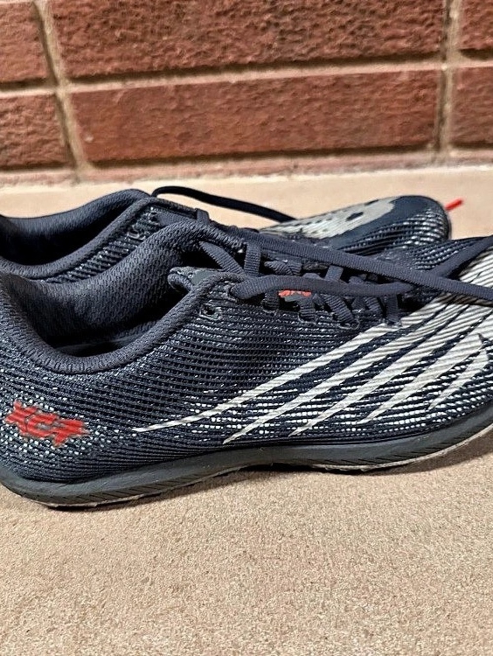 New Balance NB Racing Shoes Gray & White US 6